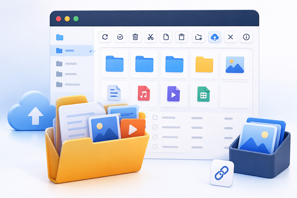 Quản lý file trong tapato