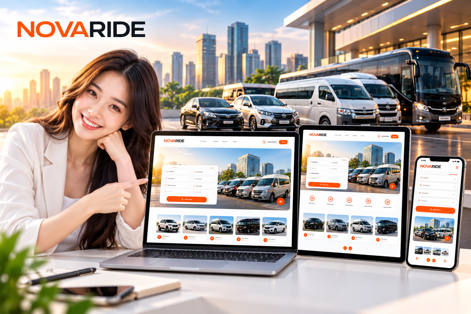 Website gọi xe taxi, mẫu website gọi xe