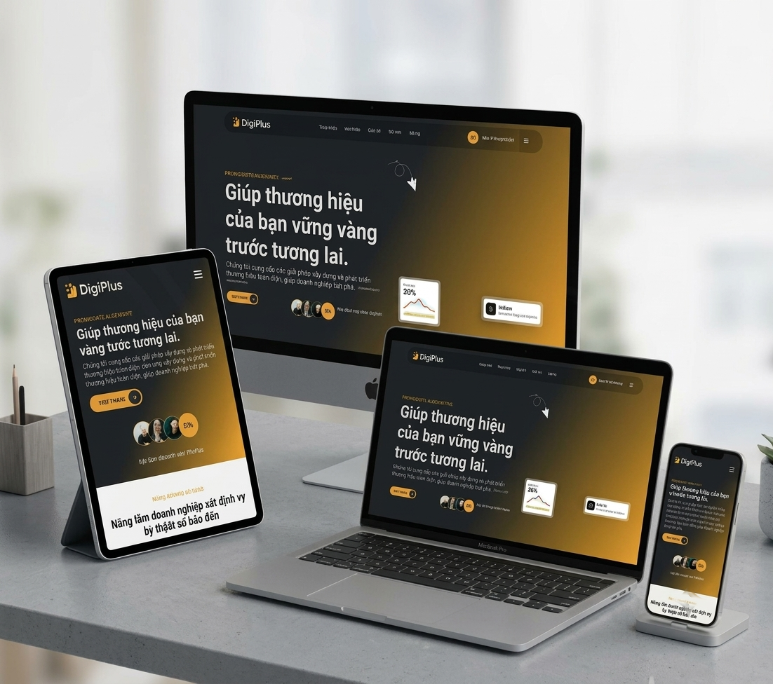 Mẫu website về giới thiệu doanh nghiệp